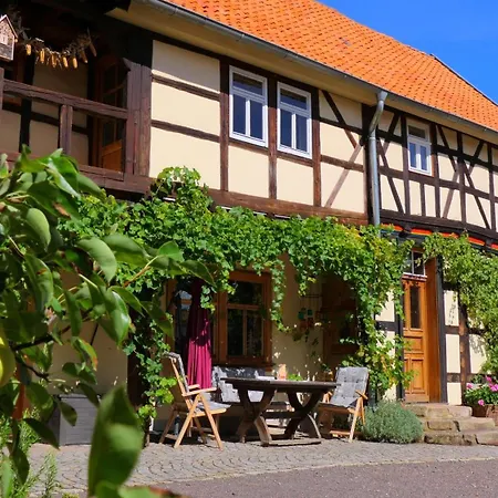 Ferienhaus Fachwerkhaus Mit Rustikalem Weinkeller Und Garten, Ganze Unterkunft, Gute Lage Laucha (Thuringia)