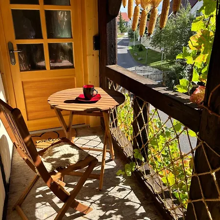 Fachwerkhaus Mit Rustikalem Weinkeller Und Garten, Ganze Unterkunft, Gute Lage Ferienhaus Laucha (Thuringia)