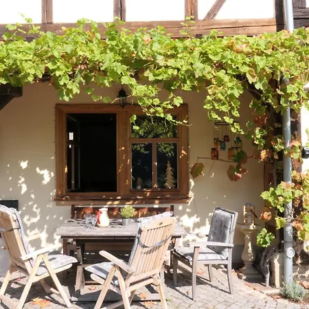 Ferienhaus Fachwerkhaus Mit Rustikalem Weinkeller Und Garten, Ganze Unterkunft, Gute Lage *