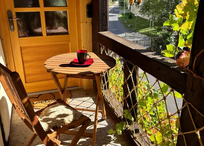 Fachwerkhaus Mit Rustikalem Weinkeller Und Garten, Ganze Unterkunft, Gute Lage Feriehus Laucha (Thuringia)